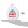 American CPR Pocket Mask, Plastic Case, Adult/Child/Infant with O2 Inlet