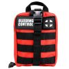 Personal Bleeding Control Kit, Red Molle Bag - Stop the Bleed Kit