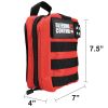 Personal Bleeding Control Kit, Red Molle Bag - Stop the Bleed Kit